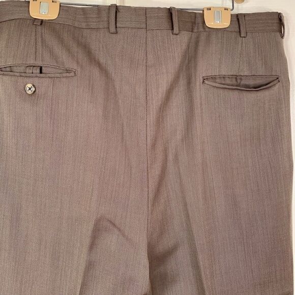 VINTAGE HART SCHAFFNER & MARX GOLD TRUMPETER 46L - Picture 11 of 11